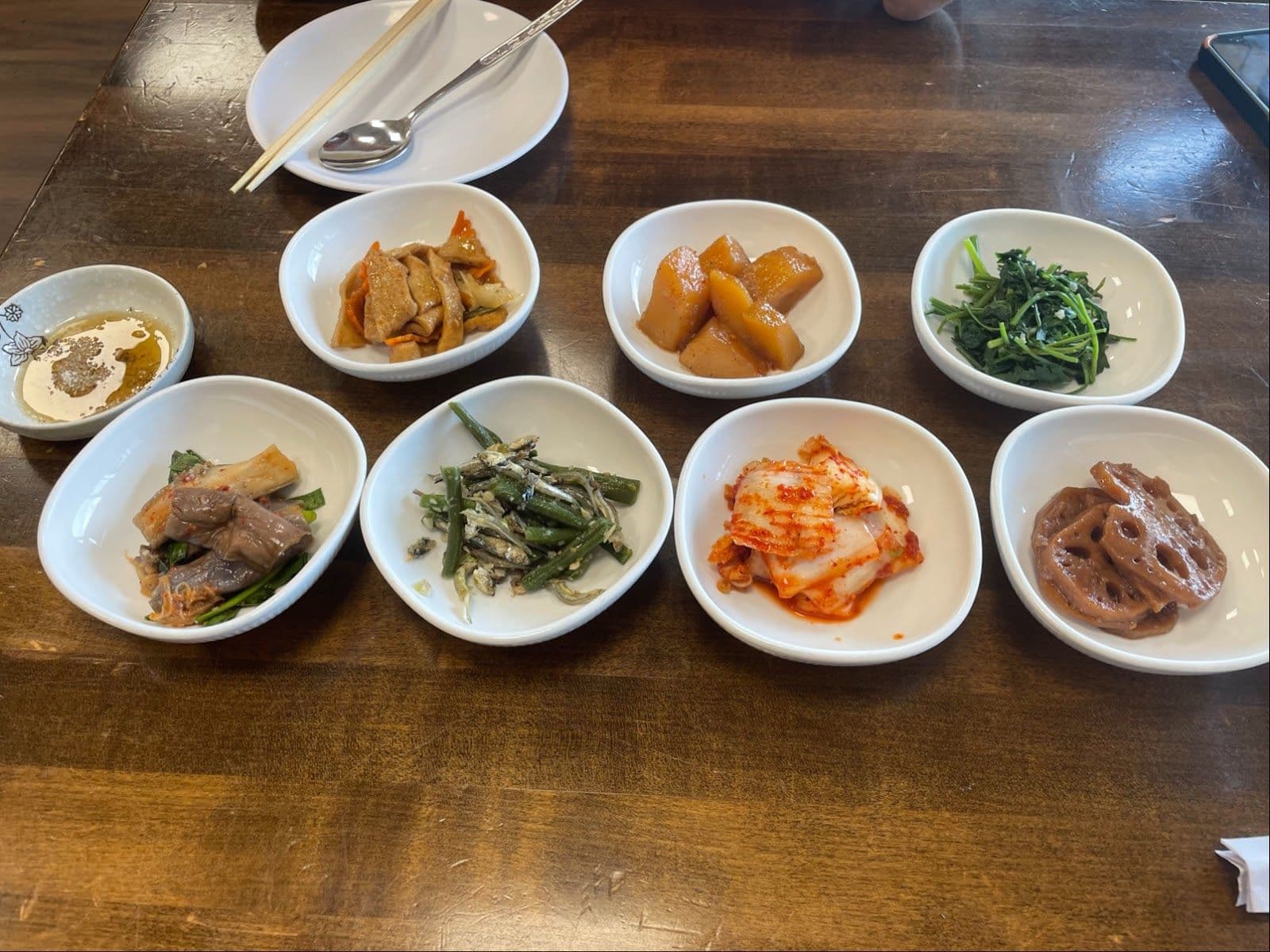 Ju Bang Jang Korean meal spread